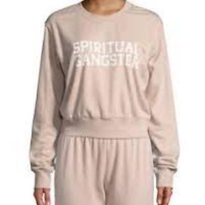 Spiritual Gangster Pink Sweatshirt